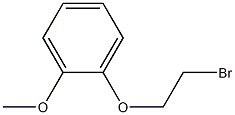 1-(2-bromoethoxy)-2-methoxybenzene 구조식 이미지