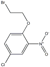 1-(2-bromoethoxy)-4-chloro-2-nitrobenzene 구조식 이미지