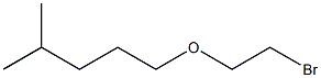 1-(2-bromoethoxy)-4-methylpentane Structure