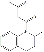1-(2-methyl-1,2,3,4-tetrahydroquinolin-1-yl)butane-1,3-dione Structure