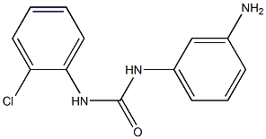 1-(3-aminophenyl)-3-(2-chlorophenyl)urea 구조식 이미지