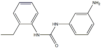 1-(3-aminophenyl)-3-(2-ethylphenyl)urea 구조식 이미지