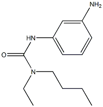 1-(3-aminophenyl)-3-butyl-3-ethylurea Structure