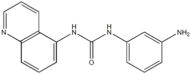 1-(3-aminophenyl)-3-quinolin-5-ylurea 구조식 이미지