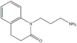 1-(3-aminopropyl)-3,4-dihydroquinolin-2(1H)-one 구조식 이미지