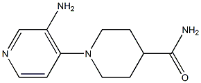 1-(3-aminopyridin-4-yl)piperidine-4-carboxamide Structure