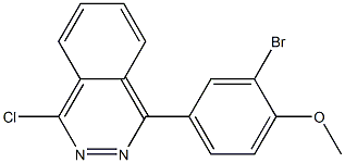 1-(3-bromo-4-methoxyphenyl)-4-chlorophthalazine Structure