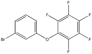 1-(3-bromophenoxy)-2,3,4,5,6-pentafluorobenzene Structure