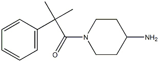 1-(4-aminopiperidin-1-yl)-2-methyl-2-phenylpropan-1-one Structure