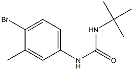 1-(4-bromo-3-methylphenyl)-3-tert-butylurea 구조식 이미지