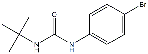 1-(4-bromophenyl)-3-tert-butylurea 구조식 이미지