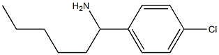 1-(4-chlorophenyl)hexan-1-amine Structure