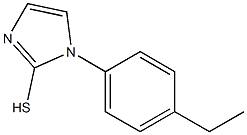 1-(4-ethylphenyl)-1H-imidazole-2-thiol 구조식 이미지