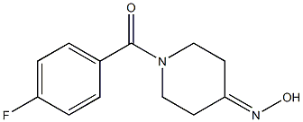 1-(4-fluorobenzoyl)piperidin-4-one oxime Structure