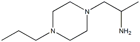 1-(4-propylpiperazin-1-yl)propan-2-amine Structure