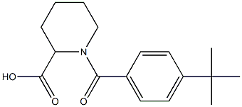 1-(4-tert-butylbenzoyl)piperidine-2-carboxylic acid Structure