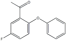 1-(5-fluoro-2-phenoxyphenyl)ethan-1-one Structure