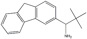 1-(9H-fluoren-3-yl)-2,2-dimethylpropan-1-amine 구조식 이미지