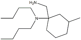 1-(aminomethyl)-N,N-dibutyl-3-methylcyclohexan-1-amine 구조식 이미지