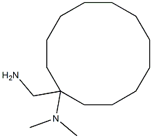 1-(aminomethyl)-N,N-dimethylcyclododecan-1-amine Structure
