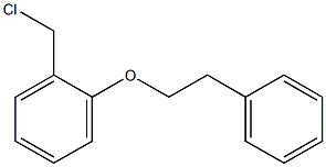 1-(chloromethyl)-2-(2-phenylethoxy)benzene Structure