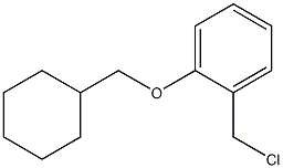 1-(chloromethyl)-2-(cyclohexylmethoxy)benzene Structure