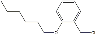 1-(chloromethyl)-2-(hexyloxy)benzene Structure