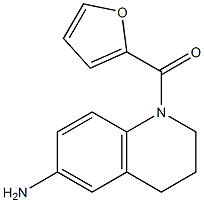 1-(furan-2-ylcarbonyl)-1,2,3,4-tetrahydroquinolin-6-amine 구조식 이미지