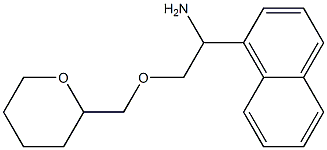 1-(naphthalen-1-yl)-2-(oxan-2-ylmethoxy)ethan-1-amine Structure