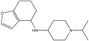 1-(propan-2-yl)-N-(4,5,6,7-tetrahydro-1-benzofuran-4-yl)piperidin-4-amine 구조식 이미지