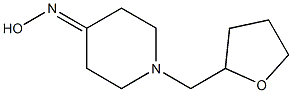 1-(tetrahydrofuran-2-ylmethyl)piperidin-4-one oxime Structure