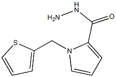 1-(thien-2-ylmethyl)-1H-pyrrole-2-carbohydrazide 구조식 이미지