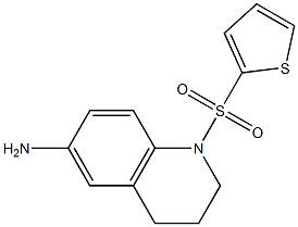 1-(thiophene-2-sulfonyl)-1,2,3,4-tetrahydroquinolin-6-amine Structure