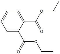 1,2-diethyl benzene-1,2-dicarboxylate 구조식 이미지