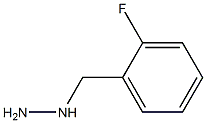 1-[(2-fluorophenyl)methyl]hydrazine Structure