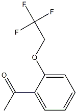 1-[2-(2,2,2-trifluoroethoxy)phenyl]ethanone 구조식 이미지