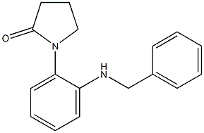 1-[2-(benzylamino)phenyl]pyrrolidin-2-one Structure