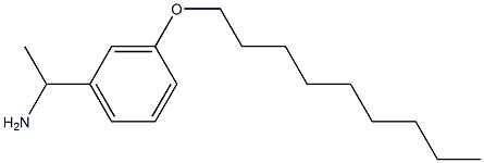 1-[3-(nonyloxy)phenyl]ethan-1-amine 구조식 이미지