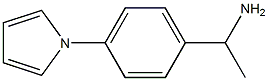 1-[4-(1H-pyrrol-1-yl)phenyl]ethan-1-amine 구조식 이미지