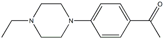 1-[4-(4-ethylpiperazin-1-yl)phenyl]ethan-1-one Structure