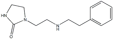 1-{2-[(2-phenylethyl)amino]ethyl}imidazolidin-2-one Structure