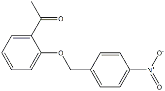 1-{2-[(4-nitrobenzyl)oxy]phenyl}ethanone Structure