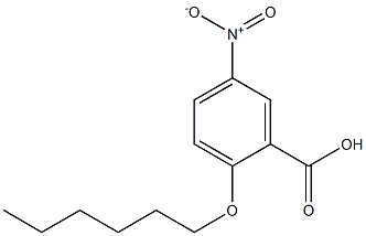 2-(hexyloxy)-5-nitrobenzoic acid Structure