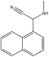 2-(methylamino)-2-(naphthalen-1-yl)acetonitrile 구조식 이미지
