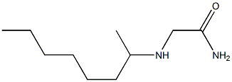 2-(octan-2-ylamino)acetamide Structure