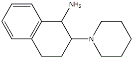 2-(piperidin-1-yl)-1,2,3,4-tetrahydronaphthalen-1-amine 구조식 이미지