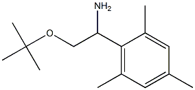 2-(tert-butoxy)-1-(2,4,6-trimethylphenyl)ethan-1-amine Structure