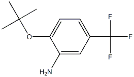 2-(tert-butoxy)-5-(trifluoromethyl)aniline 구조식 이미지