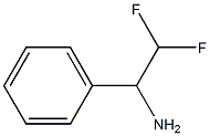 2,2-difluoro-1-phenylethan-1-amine 구조식 이미지