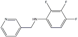 2,3,4-trifluoro-N-(pyridin-3-ylmethyl)aniline Structure